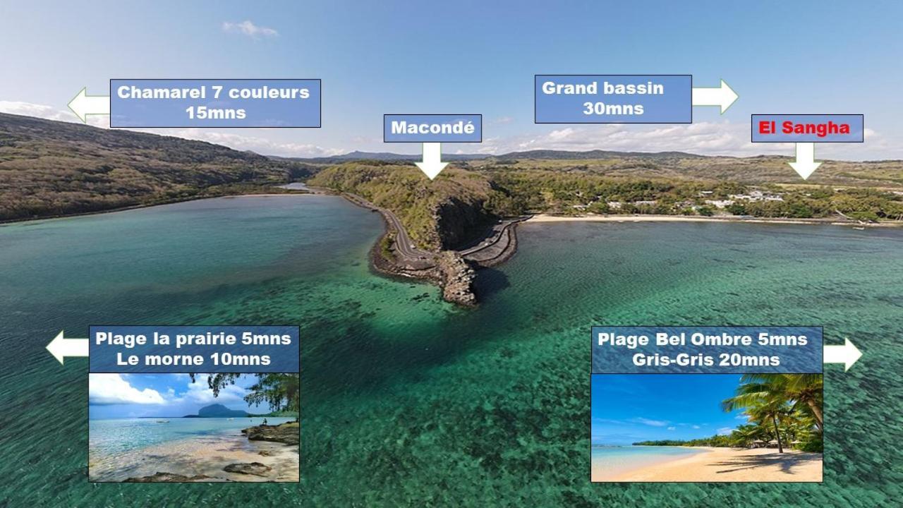 El-Sangha Studio 2Mina Pieds De La Plage De Baie Du Cap Ruisseau Creole Extérieur photo